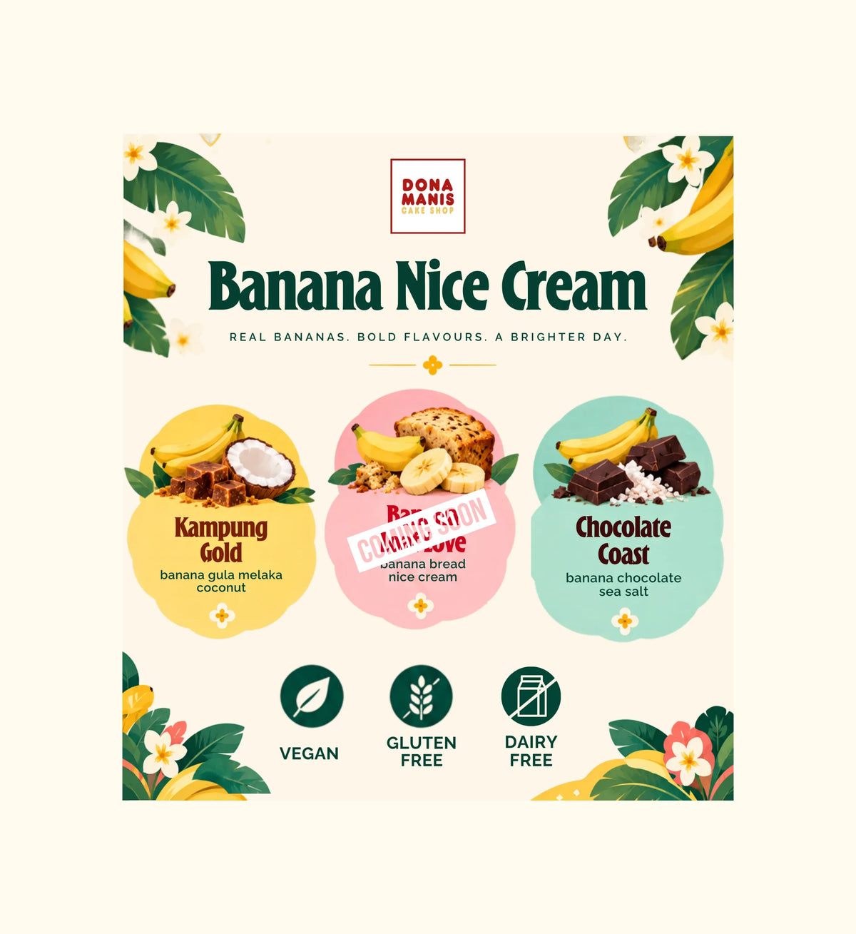 Banana Nice Cream by Dona Manis