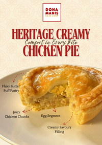 Heritage Chicken Pie 4pcs